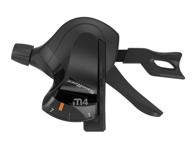 Manette de dérailleur droite S-R M4 – VTT 7 vitesses, Push/Pull