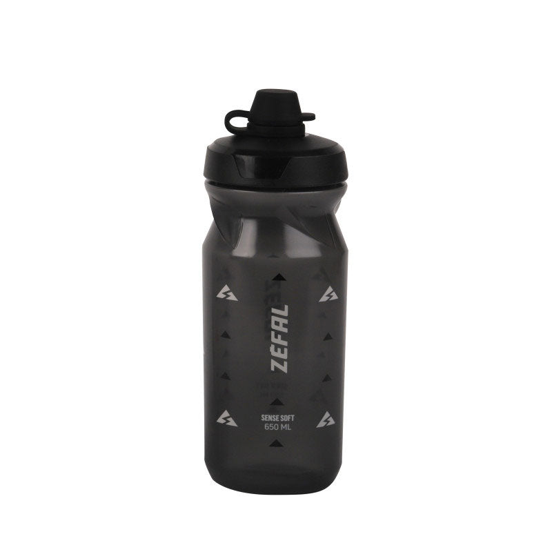 Bidon Zefal Sense Soft 650ml Noir – Anti-boue & Étanche