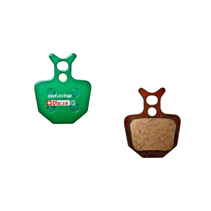 Plaquettes de frein SwissStop – Compatibles Formula ORO – Garniture organique Kevlar/laiton/céramique