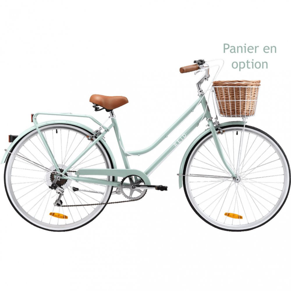 VELO URBAIN 28' REID LADIES CLASSIC SAGE M - 46CM 7 vitesses