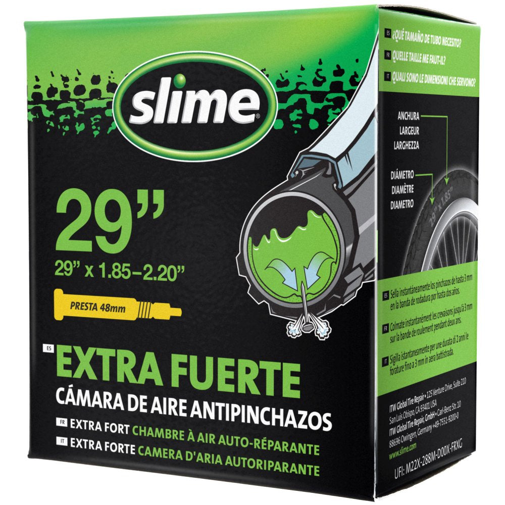Chambre à air auto-réparante Slime 29" x 1.85/2.20 – Valve Presta