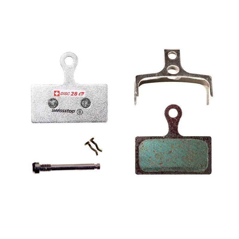 Plaquettes de frein SwissStop Disc E – Compatibles Shimano XTR, XT, SLX, Deore, Alfine, FSA & REVER – Haute durabilité et performance e-bike