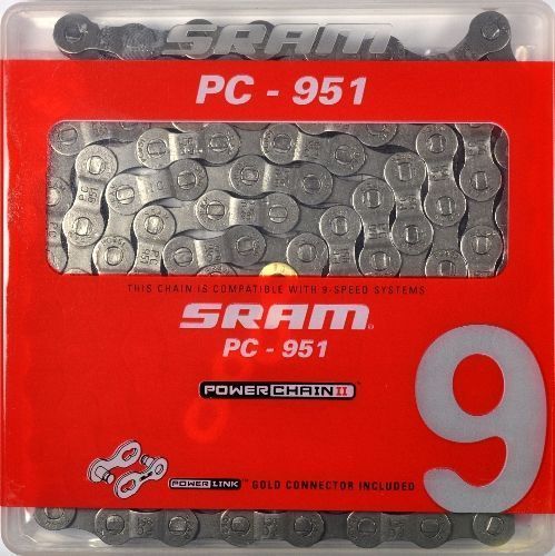 CHAINE 9 V SRAM PC 951 114M Route VTT