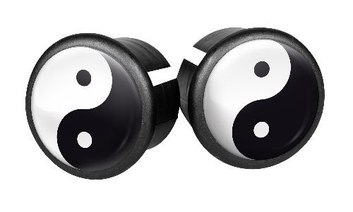 Embouts de guidon route Guidoline – Modèle Yin Yang