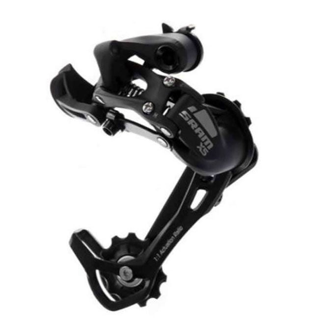 Dérailleur Arrière SRAM X5 – VTT 9 Vitesses – Chape Longue – Aluminium Noir