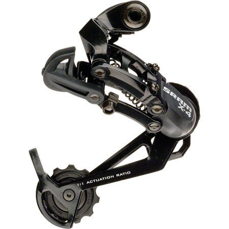 Dérailleur Arrière SRAM X4 – VTT 9 Vitesses – Chape Longue – Noir