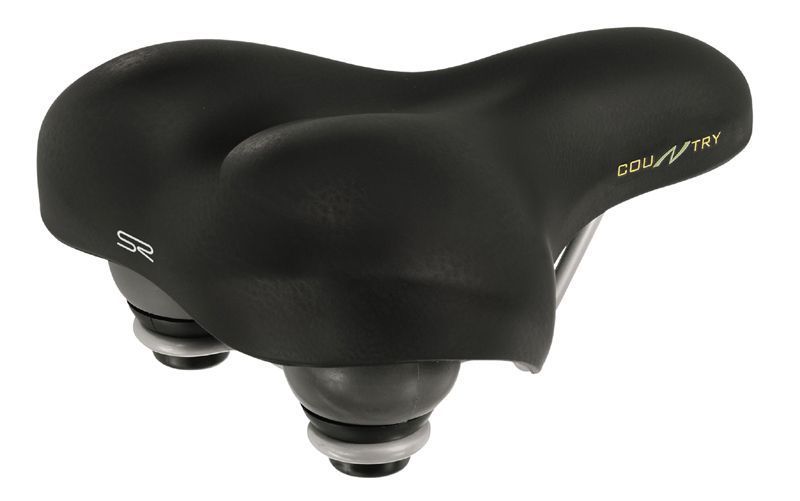 Selle Royal Country – Unisexe 250 x 200 mm avec amortisseurs élastomères
