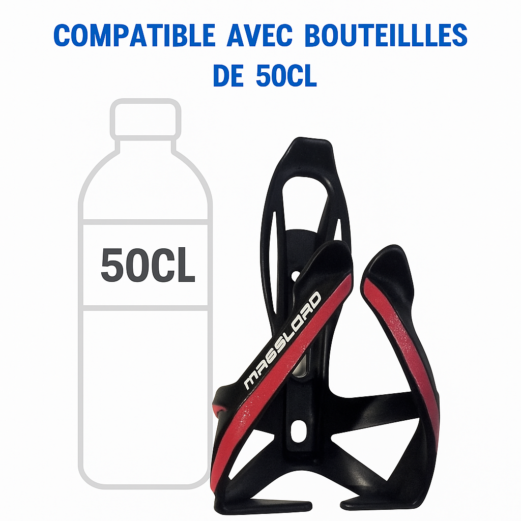 PORTE BIDON PLASTIQUE 63-73mm B/Eau 50cl