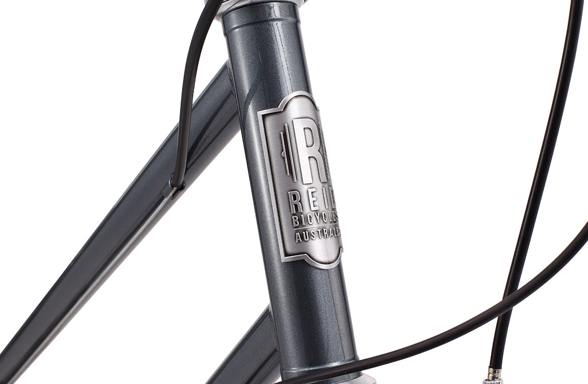 Vélo urbain femme REID Ladies Esprit 28" – Charcoal – Taille M (46 cm) – Style vintage & 7 vitesses
