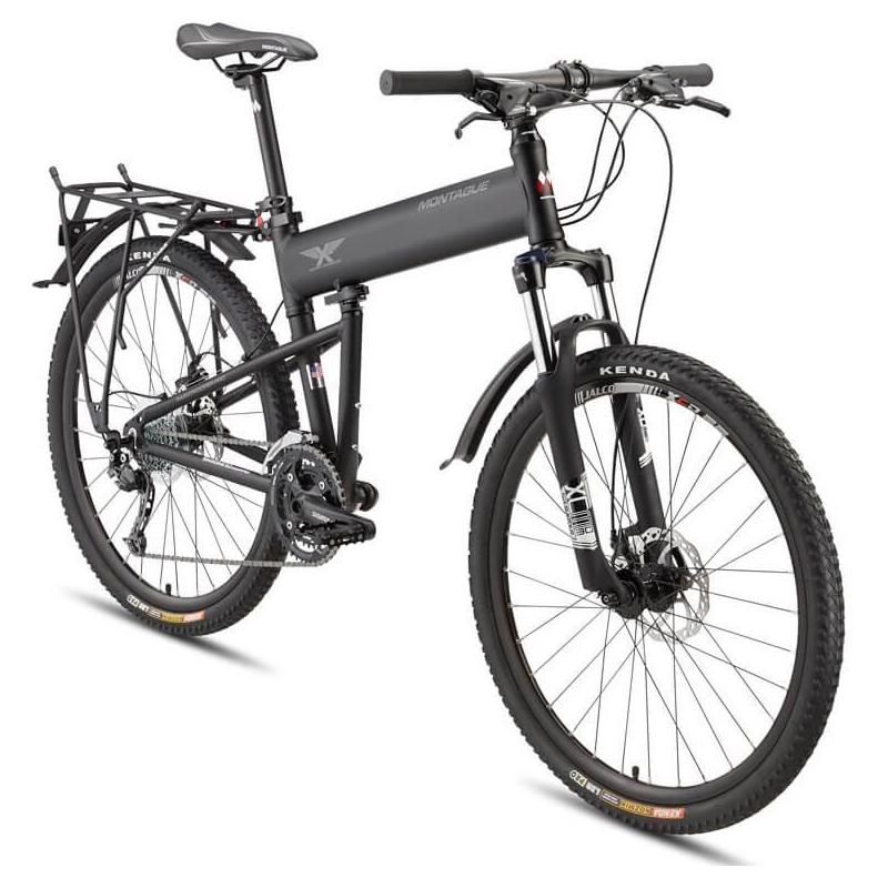 VTT pliant Montague Paratrooper Pro 16" Noir Mat – Compact, puissant et tout-terrain