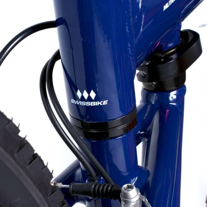 VTT pliant Montague Paratrooper Express 18" Bleu – Robuste, pratique et tout-terrain